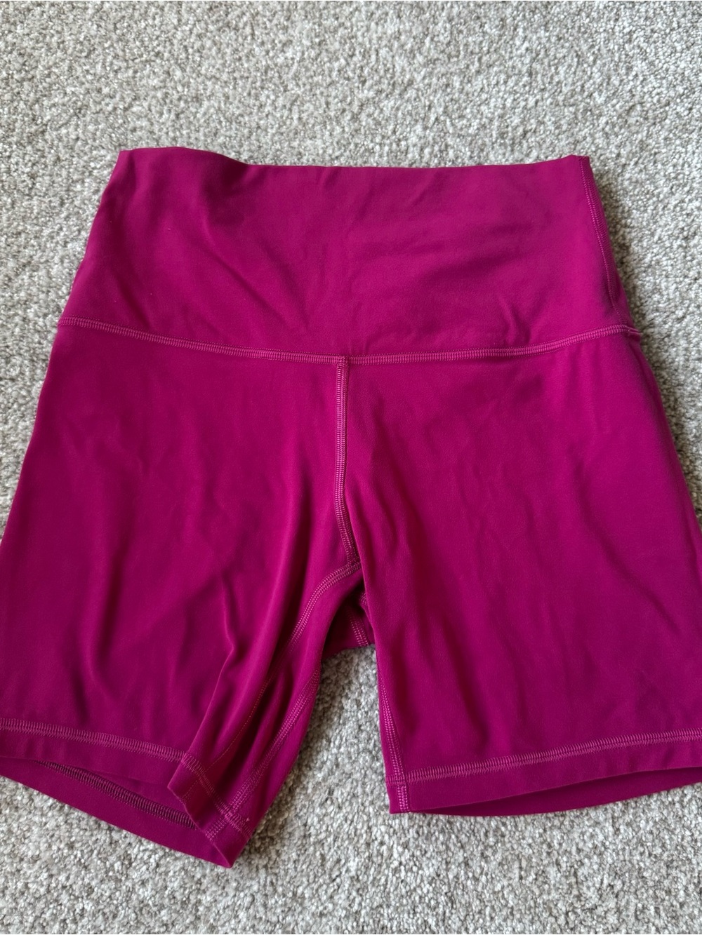 lululemon athletica | Align High-Rise 6” Bike Shorts | raspberry/pink | size 6